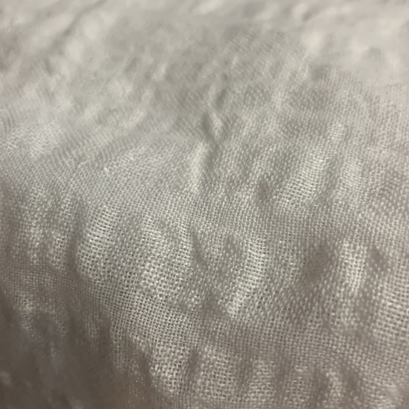 NWOT Eileen Fisher Linen Cotton Sheer Check Poncho Size S/M - Picture 12 of 12